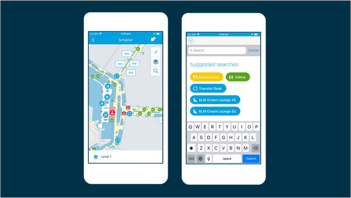 KLM Airlines - Airport Wayfinding